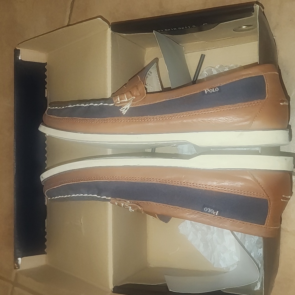 Polo Ralph Lauren Penny Canoe Shoes View 3